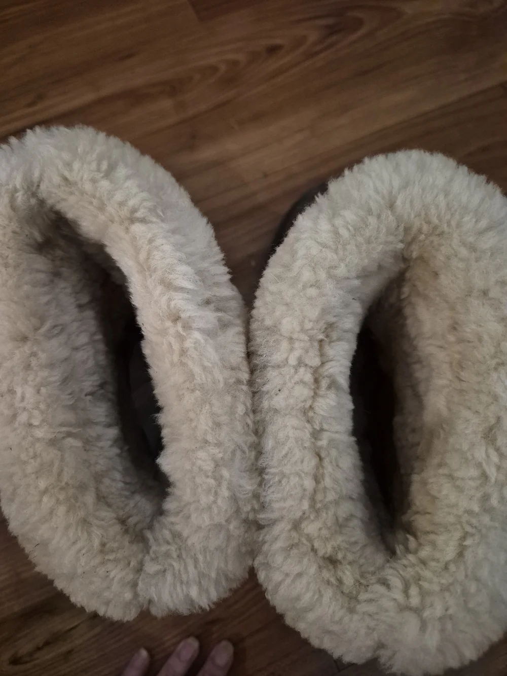 UGG Chocolate Brown Suede Shearling Cuff Winter Boots